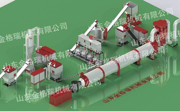 金格瑞秸稈顆粒機生產線