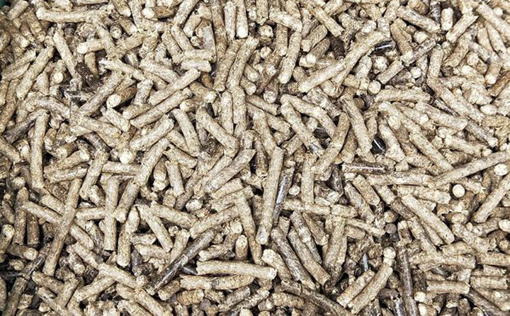 木屑顆粒機壓制的顆粒