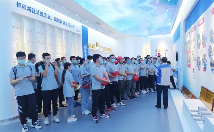 景書記從金格瑞的品牌、企業理念、公司規模、全球布局等方面介紹了公司