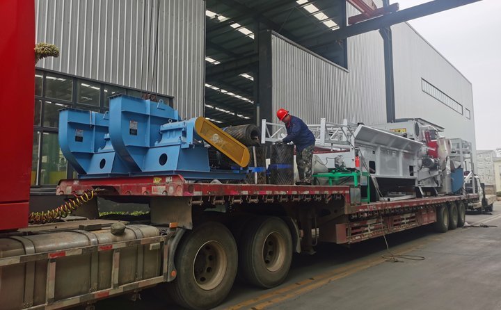 內蒙古秸稈顆粒機大產量設備發貨