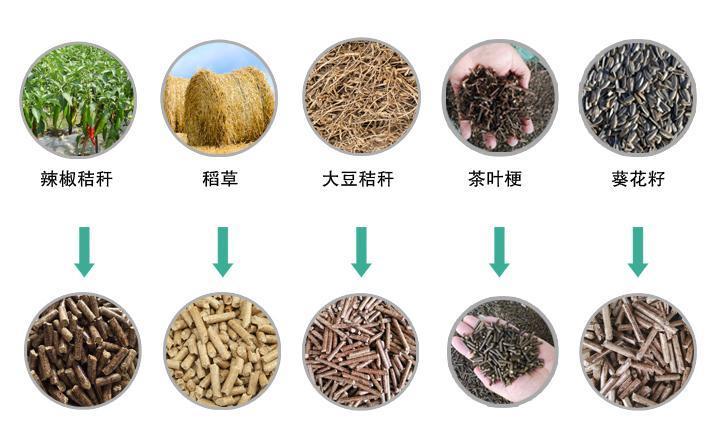 農作物秸稈顆粒機秸稈飼料化利用