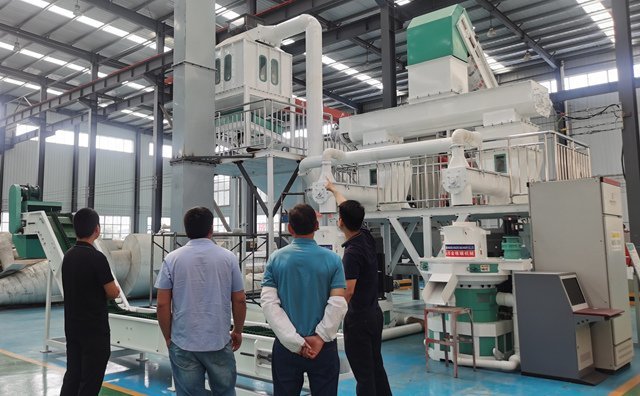 小麥秸稈顆粒機