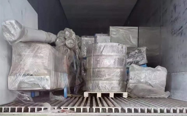 秸稈顆粒機生產線已到達智利 秸稈顆粒機生產線已到達智利