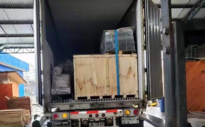 秸稈顆粒機生產線已到達智利 秸稈顆粒機生產線已到達智利